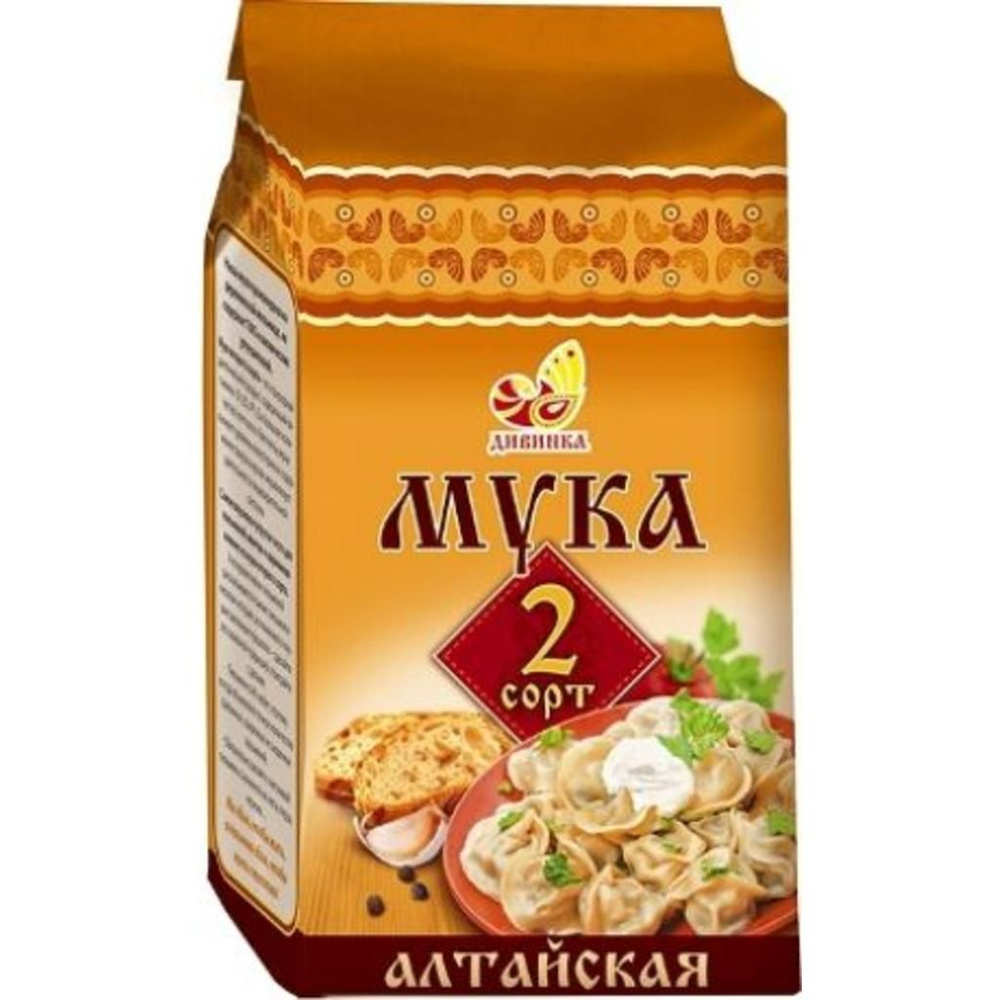 Мука пшеничная 2 сорта ДИВИНКА, 700 г #1