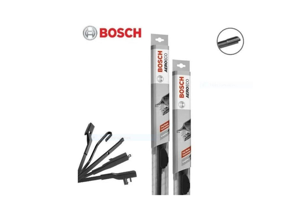 Bosch Комплект бескаркасных щеток стеклоочистителя, арт. AE530 + AE500, 53 см + 50 см  #1