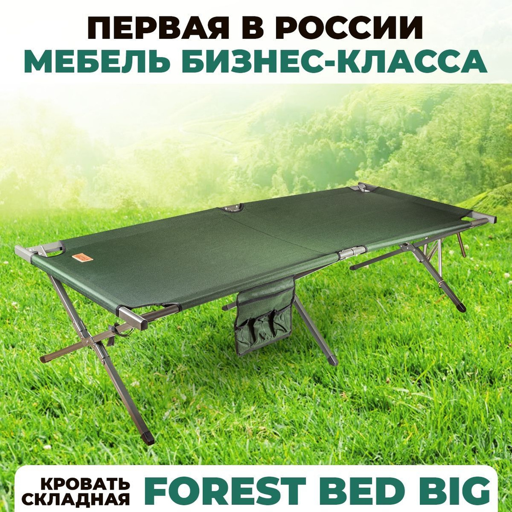 Раскладушка camp bed basic quechua