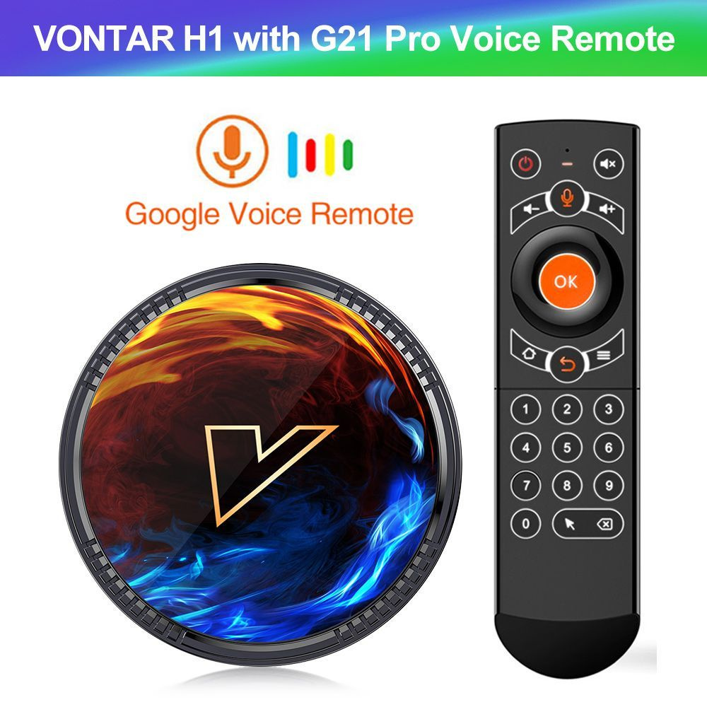 Медиаплеер Vontar H1-Gout, HDMI, USB, RJ-45 Ethernet, черный, Android  купить по низкой цене с доставкой в интернет-магазине OZON (1004387393)