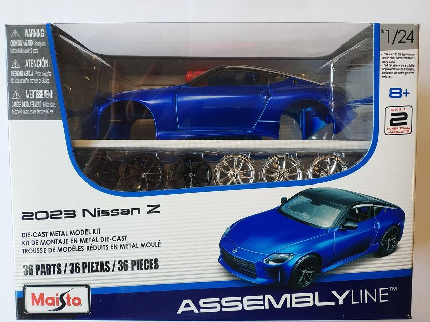 Машина сборная металлическая 1:24 Maisto 2023 NISSAN Z (39267