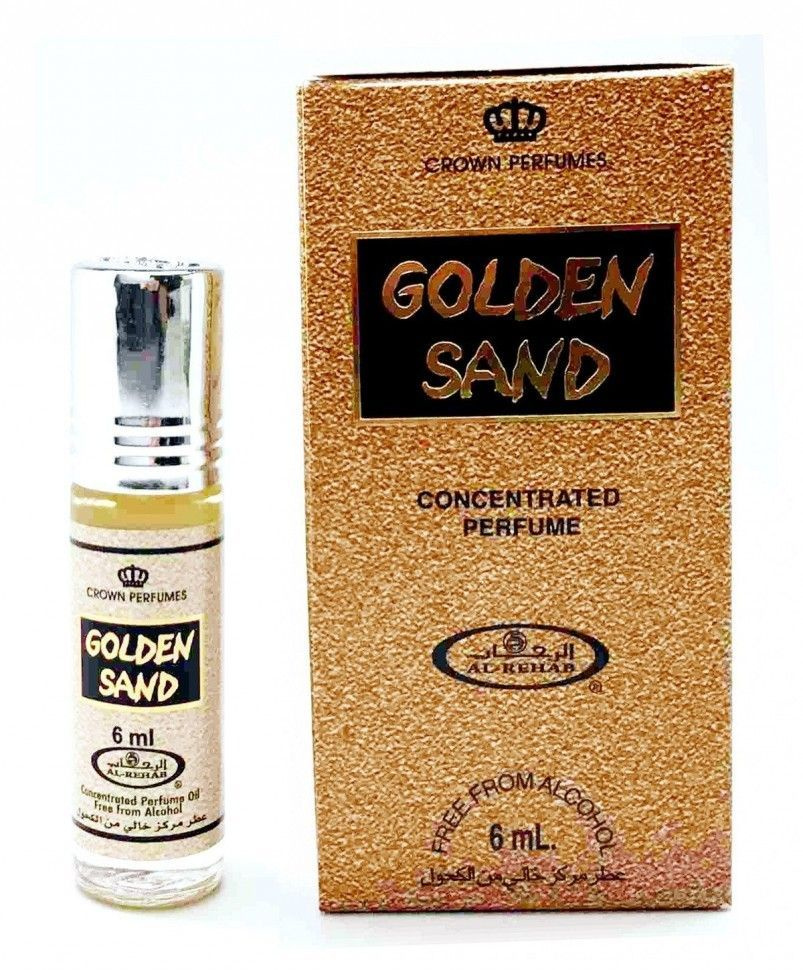 Golden Sand Concentrated Perfume Oil by Al-Rehab 6 ml Roll-on