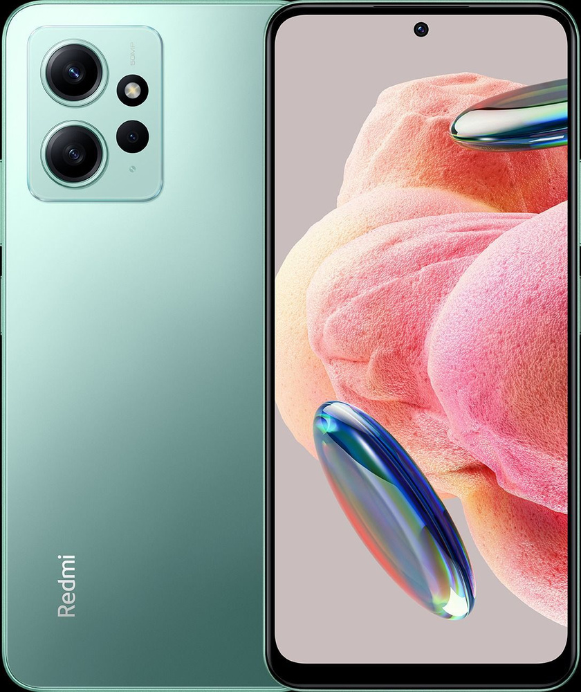 Смартфон Xiaomi Note 12 4G - купить по выгодной цене в интернет-магазине  OZON (1028937163)