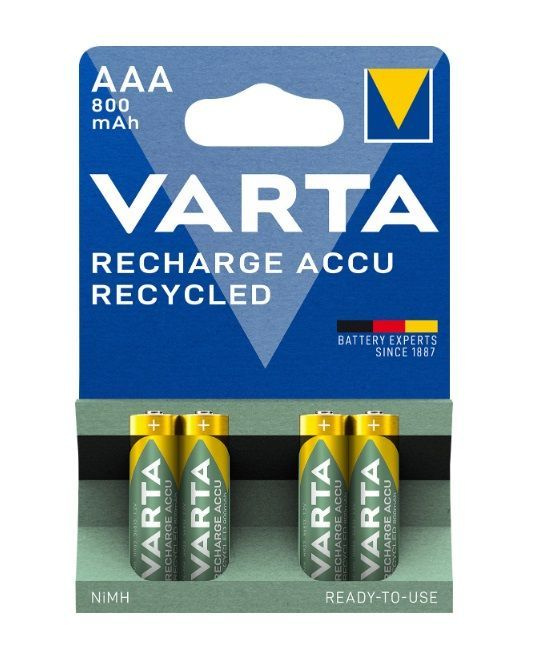 Аккумулятор Varta ААA 800 мАч Ni-MH #1