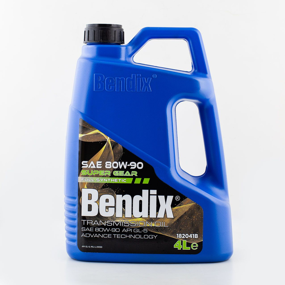 Масло трансмиссионное BENDIX SUPER GEAR 80W-90 синтетическое 4 л ...