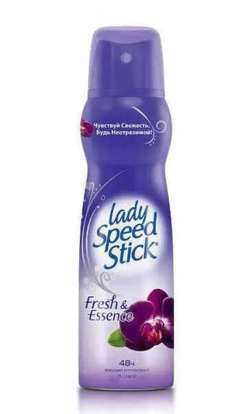 Дезодорант-спрей LADY SPEED STICK Fresh&Essence Черная Орхидея, 150 мл #1