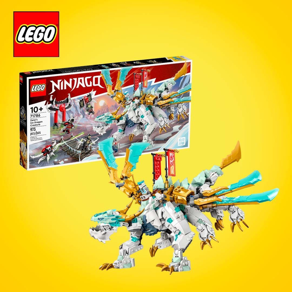 LEGO Ninjago 71786 Zane s Ice Dragon Creature