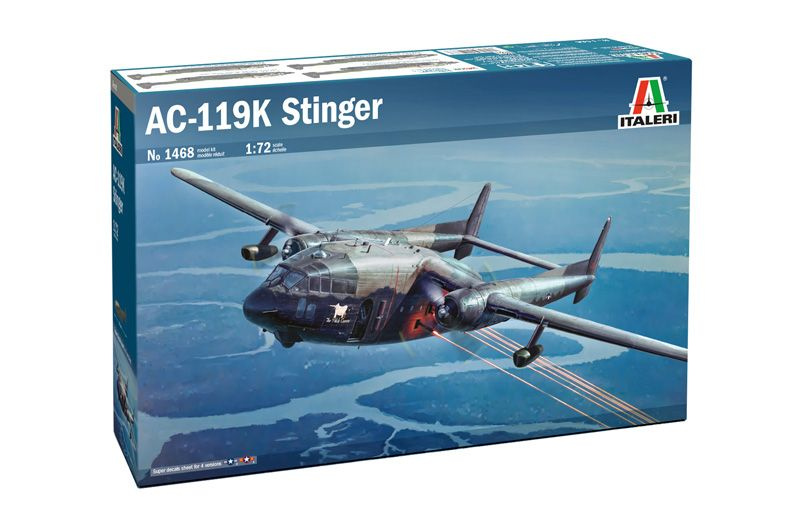 Italeri 1468 Сборная модель AC-119K Stinger 1:72 #1