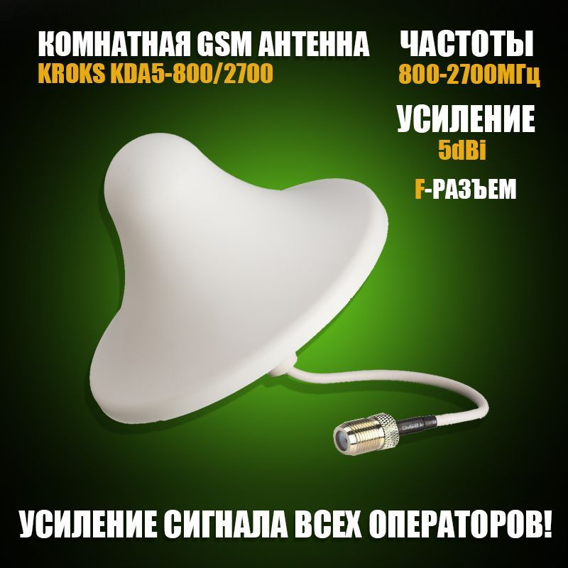 Комнатная внутренняя GSM Антенна потолочная KDA5-800/2700 F для ...