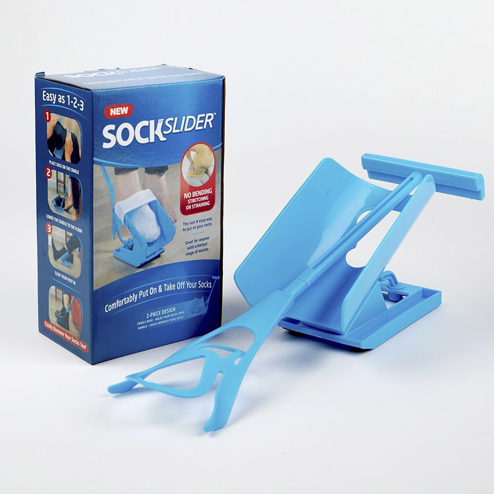 Приспособление, устройство для надевания носков sock slider - купить с ...
