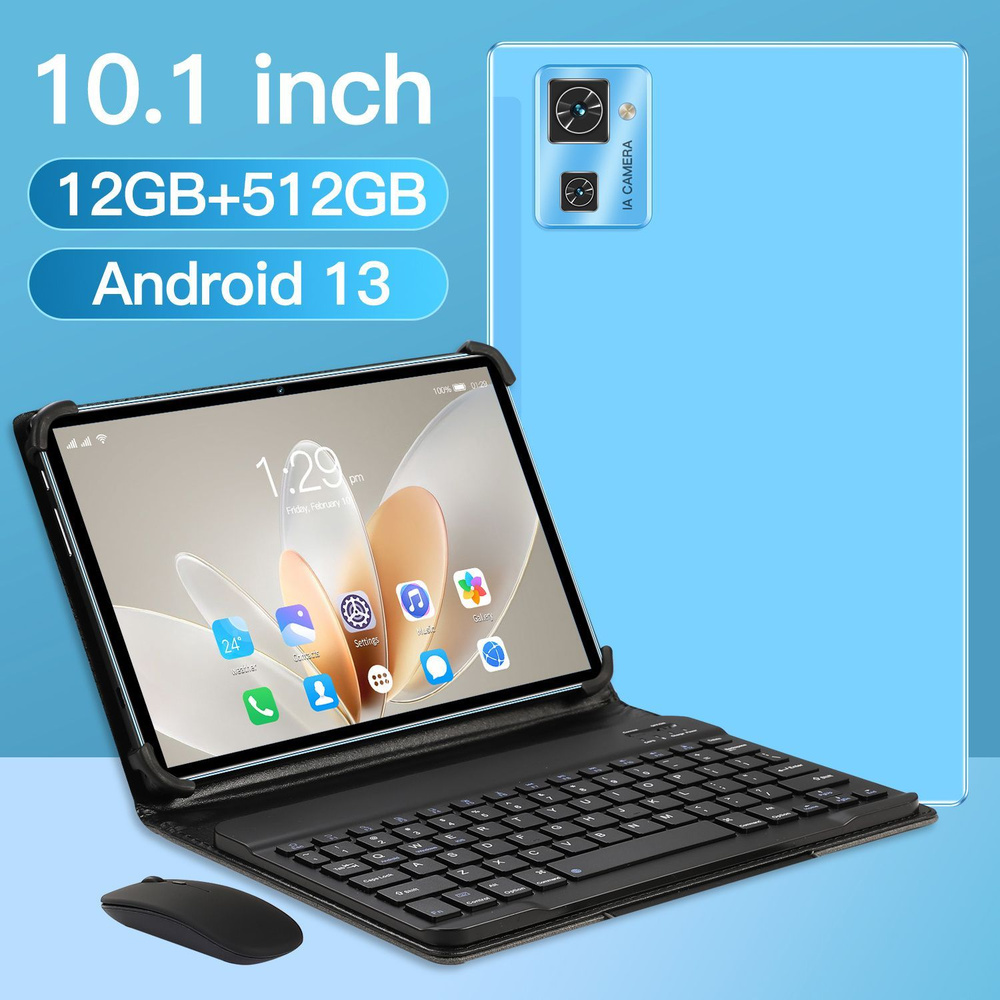 Купить планшет BDF Планшетный компьютер R12 Pro 512 Android 7.1 10.1 ...