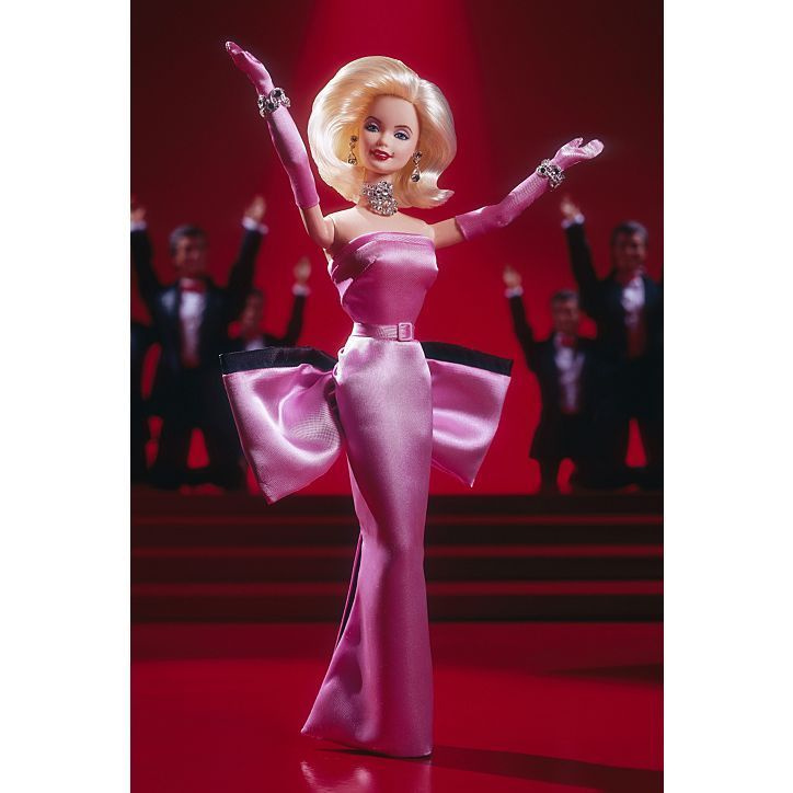 Barbie as Marilyn in the Pink Dress from Gentlemen Prefer Blondes OZON 1085285468