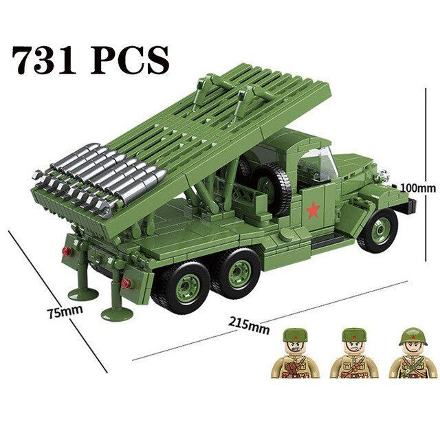 Конструктор Катюша / военная техника / не является брендом лего 1  #1