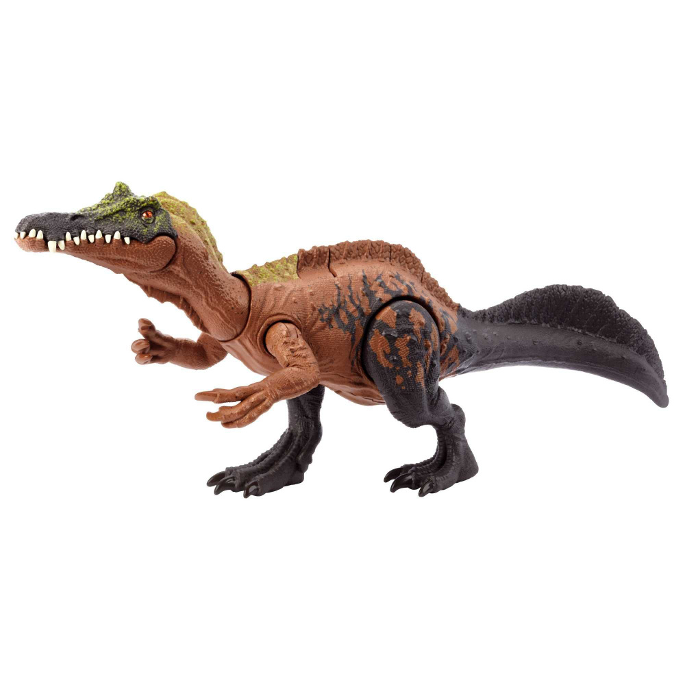 Фигурка Mattel Jurassic World динозавр Irritator со звуком рева и атакующим  действием, Подарки для детских игрушек