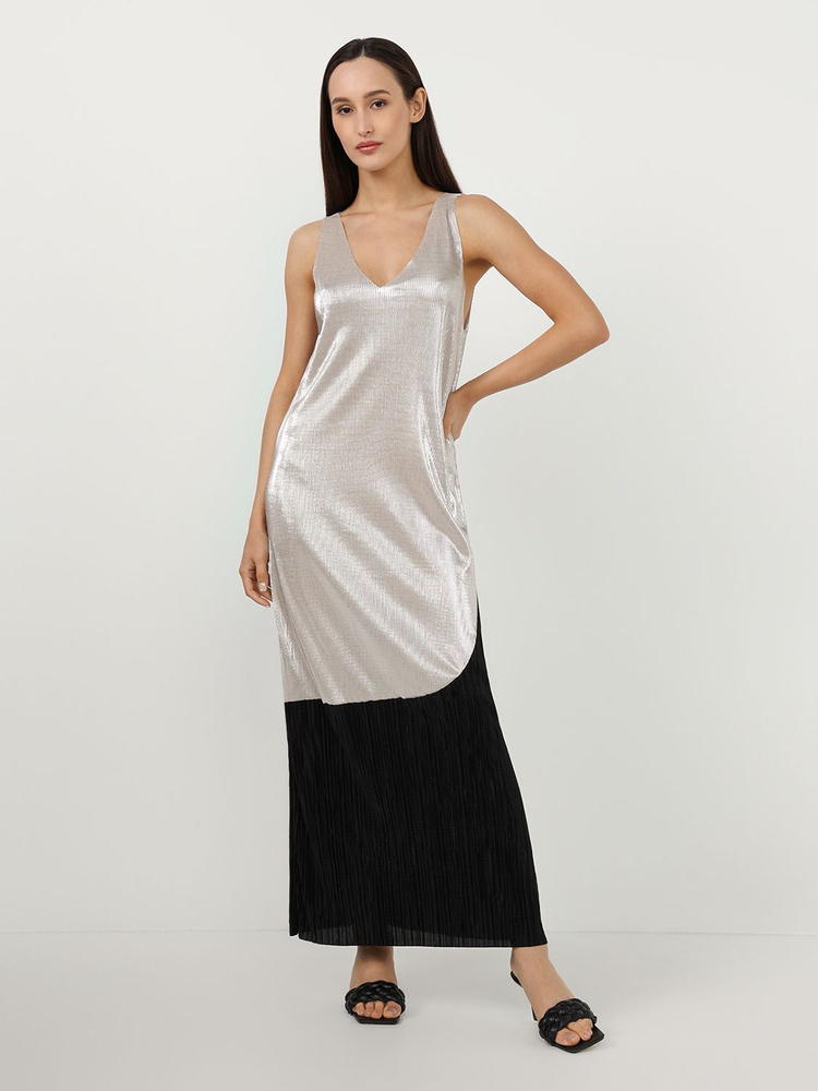 Платье Zara, цвет: разноцветный. 1165-274-303. Размер S (42), Женский ...