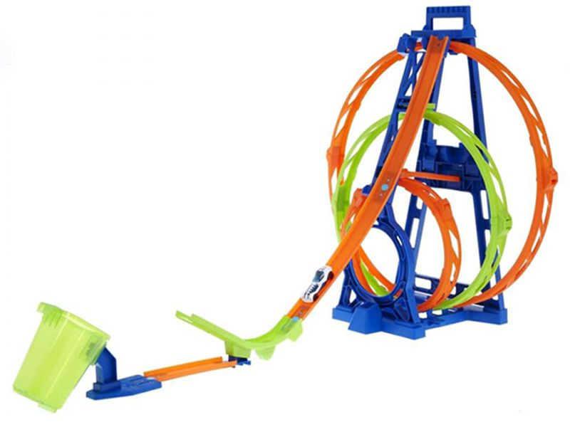 Автотрек Hot Wheels Triple Loop Kit HMX37 #1