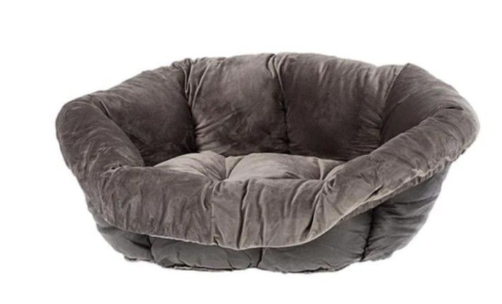 Подушка лежак запасная Ferplast Sofa Prestige 2 Cushion для пластиковых лежаков Siesta DeLuxe, серая #1