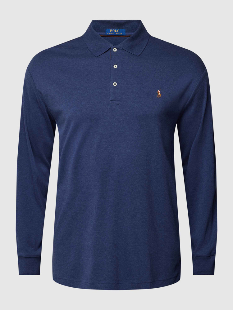 Поло Polo Ralph Lauren, размер 60, цвет темно-синий, Основной материал ...