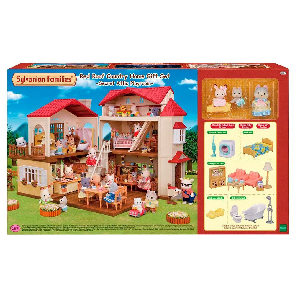 Sylvanian Families Большой дом со светом (подарочный набор) 5727