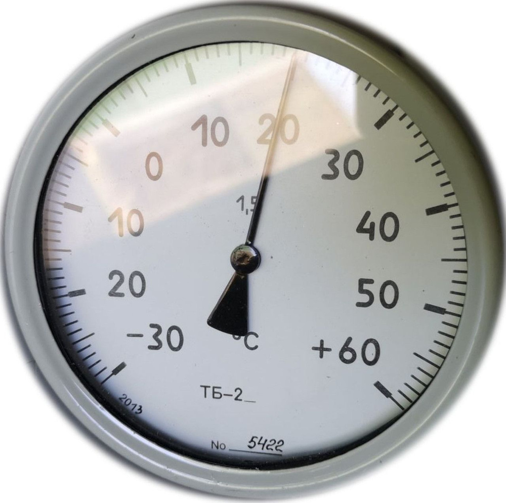 ТБ-2 термометр биметаллический показывающий -30...+60С, М20х1,5, L110 мм,  #1