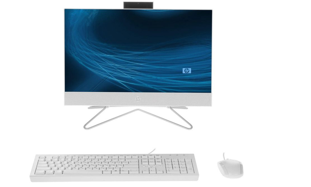 HP 21,5" Моноблок 22-df0045ur (14P74EA) (AMD Ryzen 3 3250U, RAM 4 ГБ, SSD 128 ГБ, Без видеокарты, Windows #1