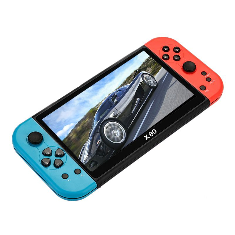 Портативная игровая приставка X80 16G с семидюймовым крупным экраном HD ...