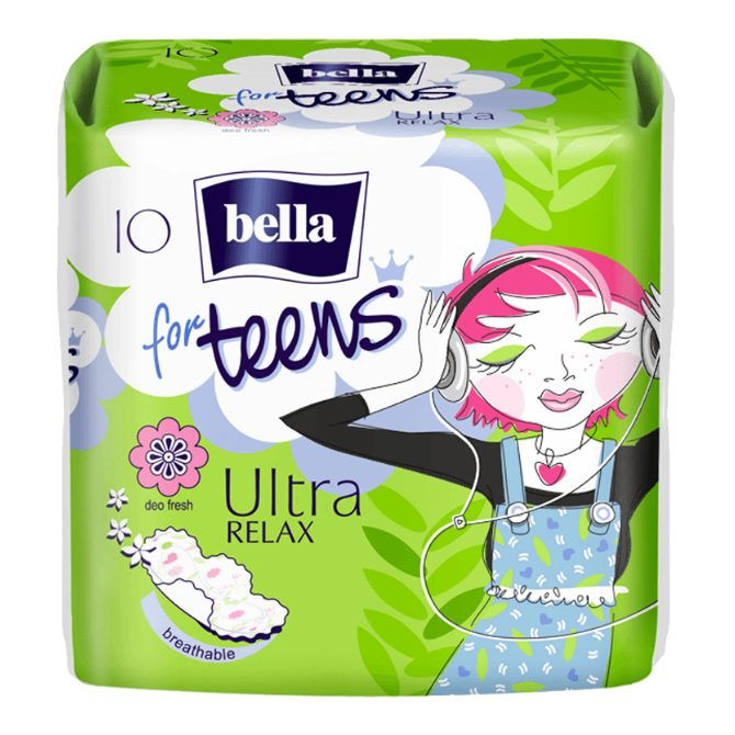 Bella For Teens Ultra прокладки для подростков Relax 10шт #1