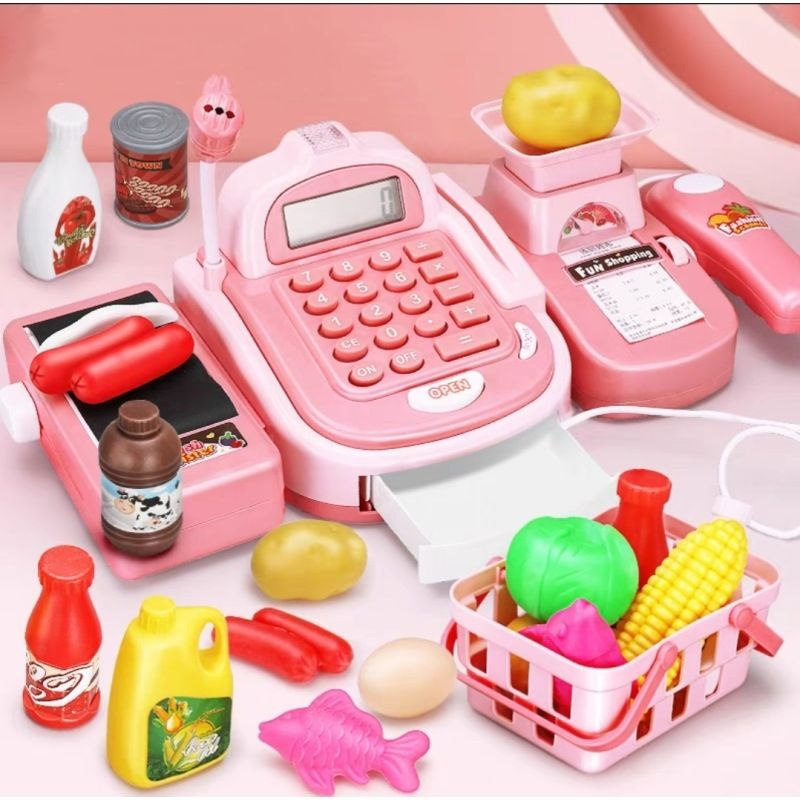 Детская игрушечная касса Играем в магазин, Сюжетно-ролевые игрушки ...