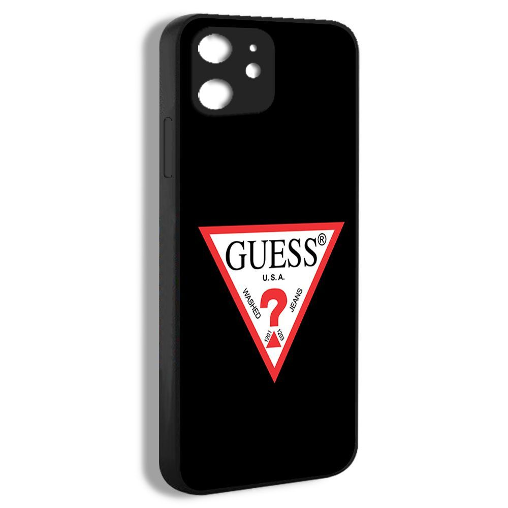 чехол для смартфона Подходит для iPhone 11 Guess значок логотип EDZ79 -  купить с доставкой по выгодным ценам в интернет-магазине OZON (1199319987)