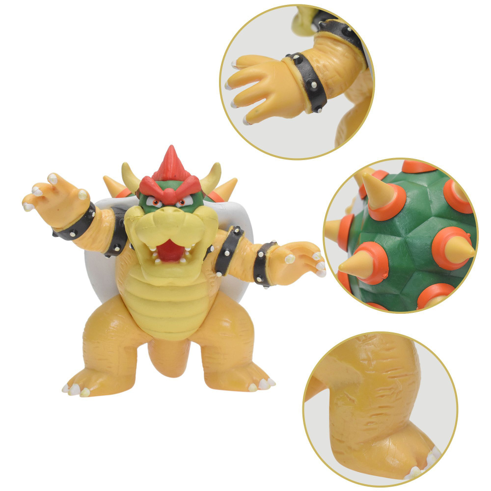 Супер марио Бозер в игре Игрушки-фигурки Коллекционная модель Super Mario  Bowser 8.5 cm - купить с доставкой по выгодным ценам в интернет-магазине  OZON (1202079176)