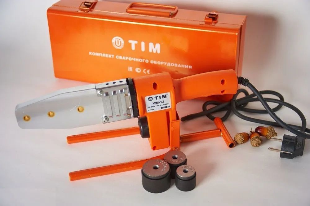 Паяльник для ППР труб и фитингов,(20-32) ,(800 вт), TIM WM-12 - купить ...