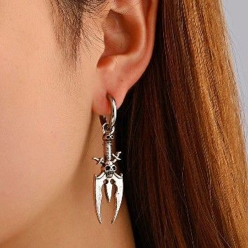 Серьги с черепами. #1