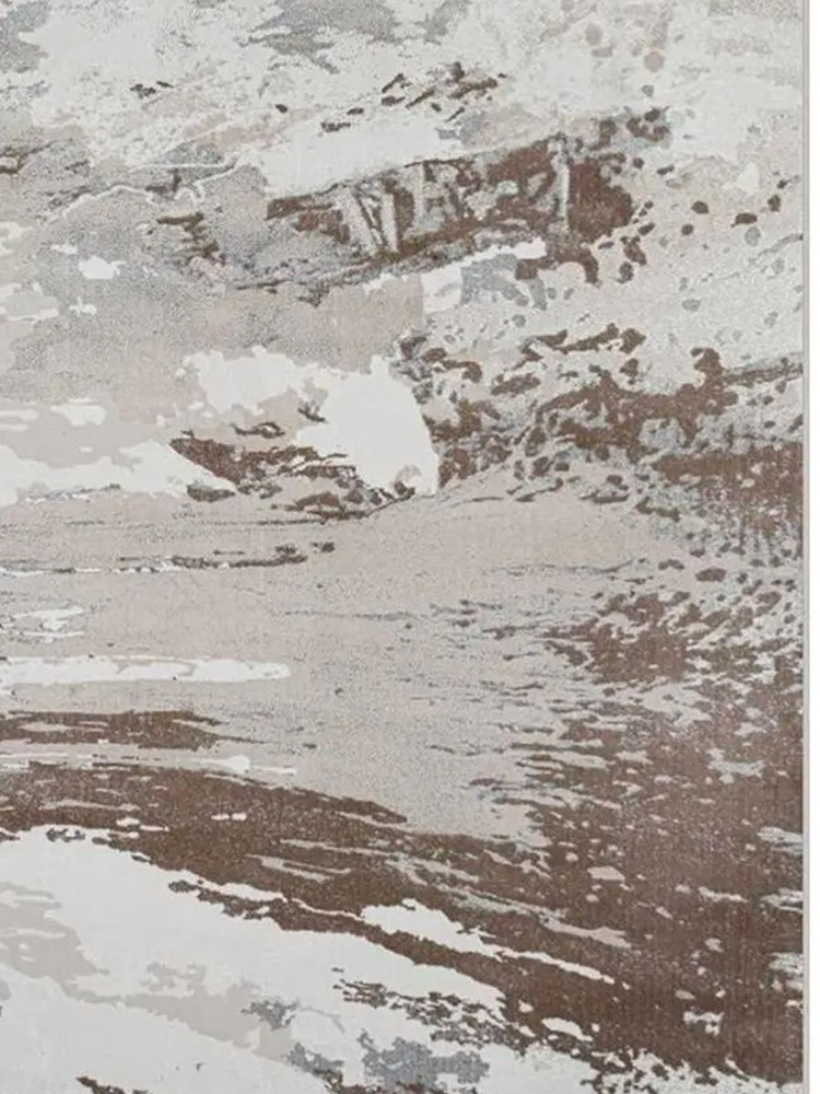 AVALON CARPET Ковер Rimma Lux в бежевых тонах с рельефным ворсом в современном стиле лофт / на пол спальню #1