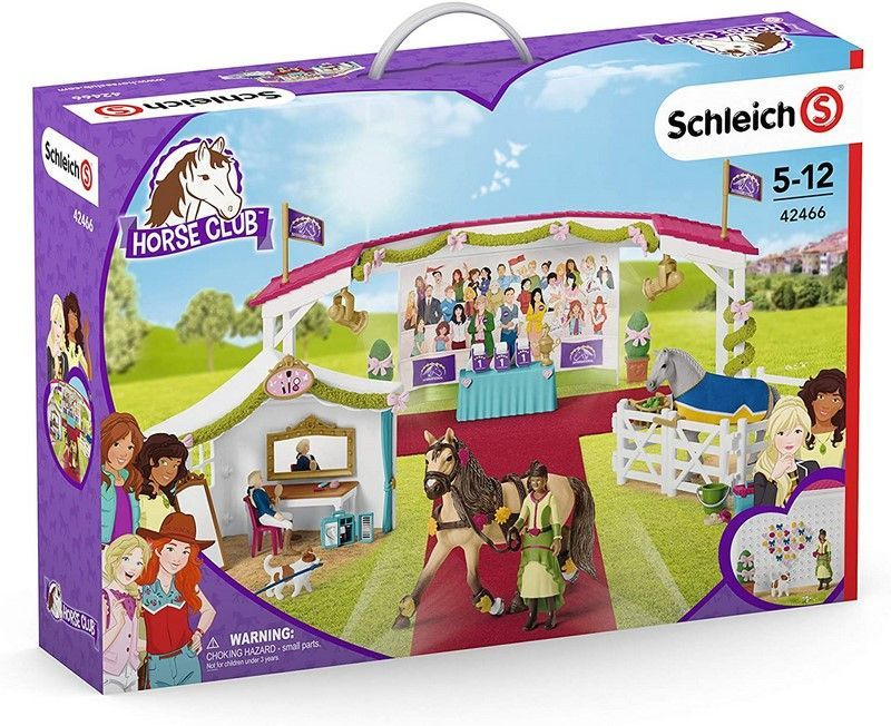 Фигурки Schleich Horse Club - Игровой набор Шляйх Большая конная выставка - Лошади 42466  #1