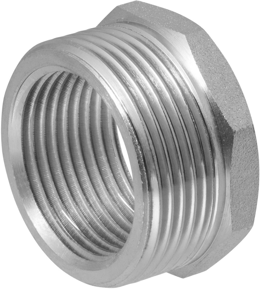 Футорка латунная 1 1/4"х1" наружная-внутренняя резьба, 313059-futorka ...