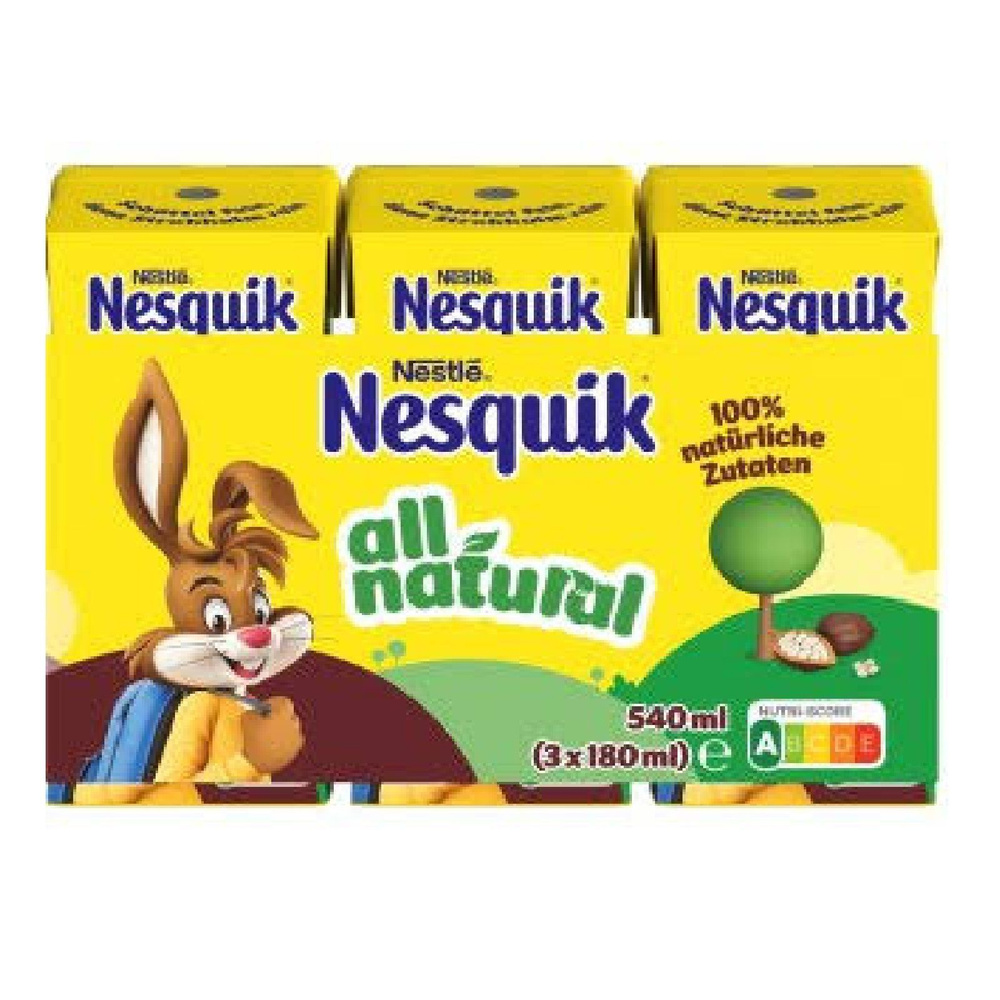 Молочный коктейль Nesquik Choco 3х180мл - купить с доставкой по ...