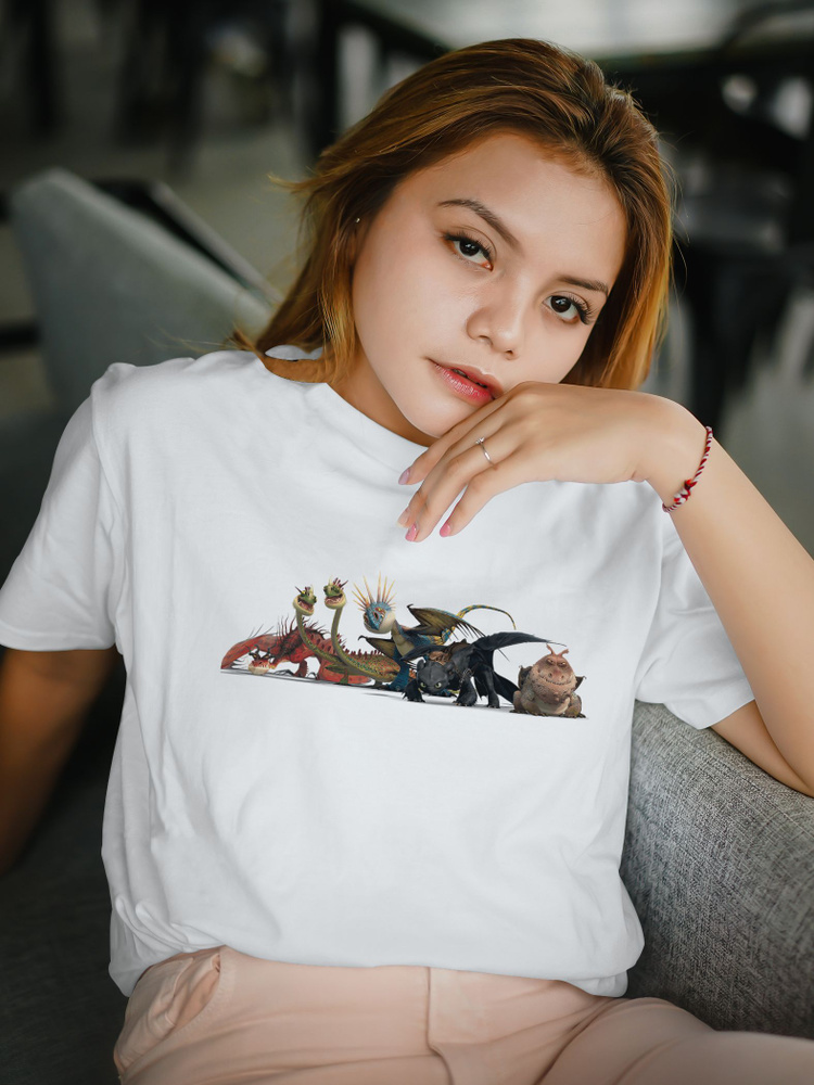 Футболка Креатиум, размер 52, цвет белый, 100% хлопок - купить по ...