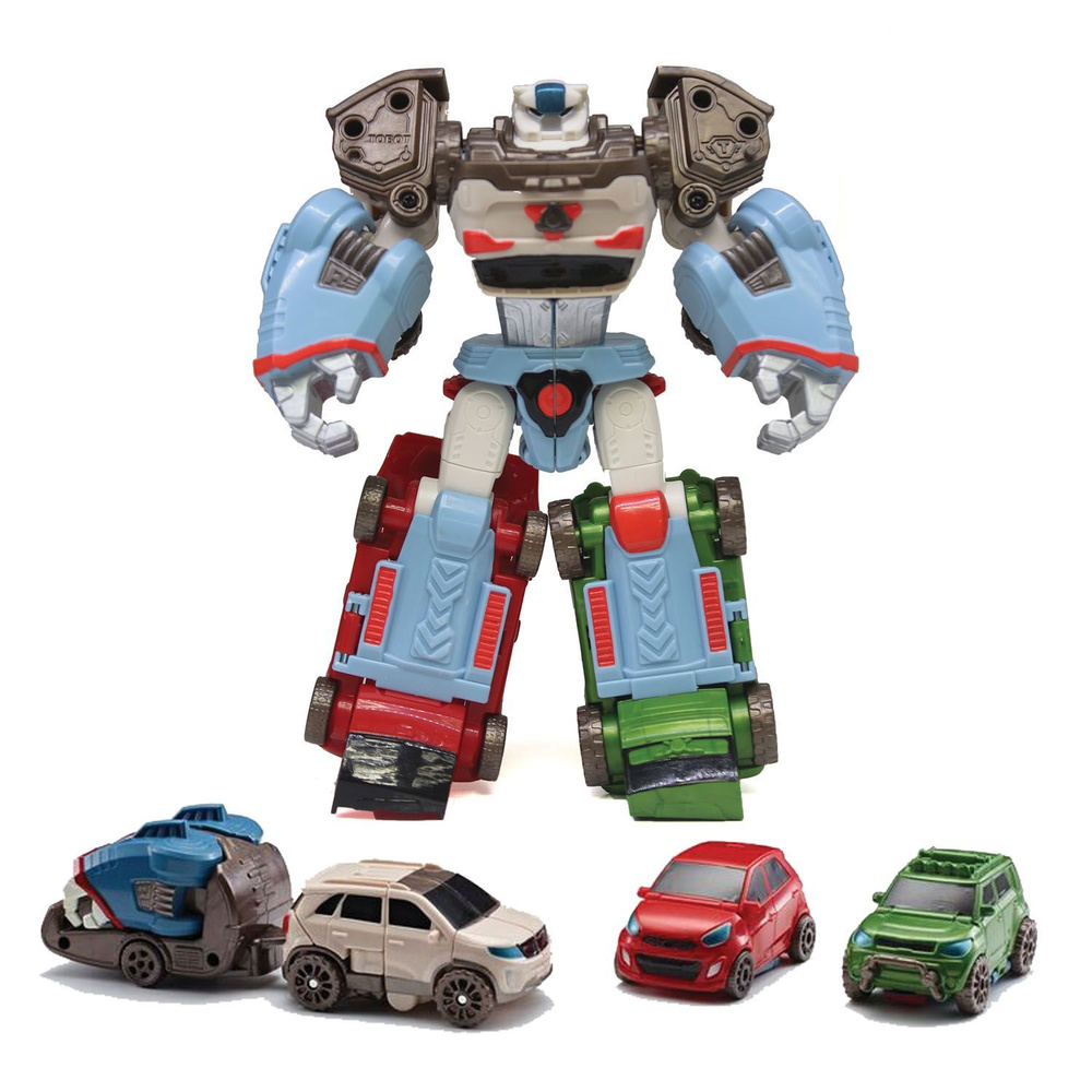 Робот Трансформер Tobot, Мини Тобот ДЕЛЬТАТРОН, Young Toys, 301058