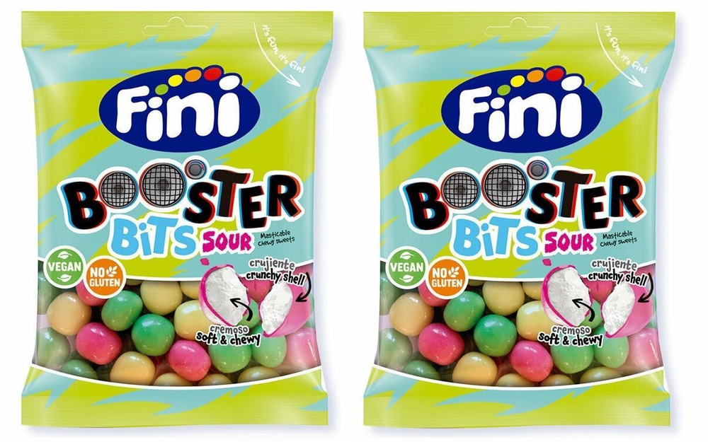 Кислые конфеты Fini Booster, 2 шт, 330 гр #1