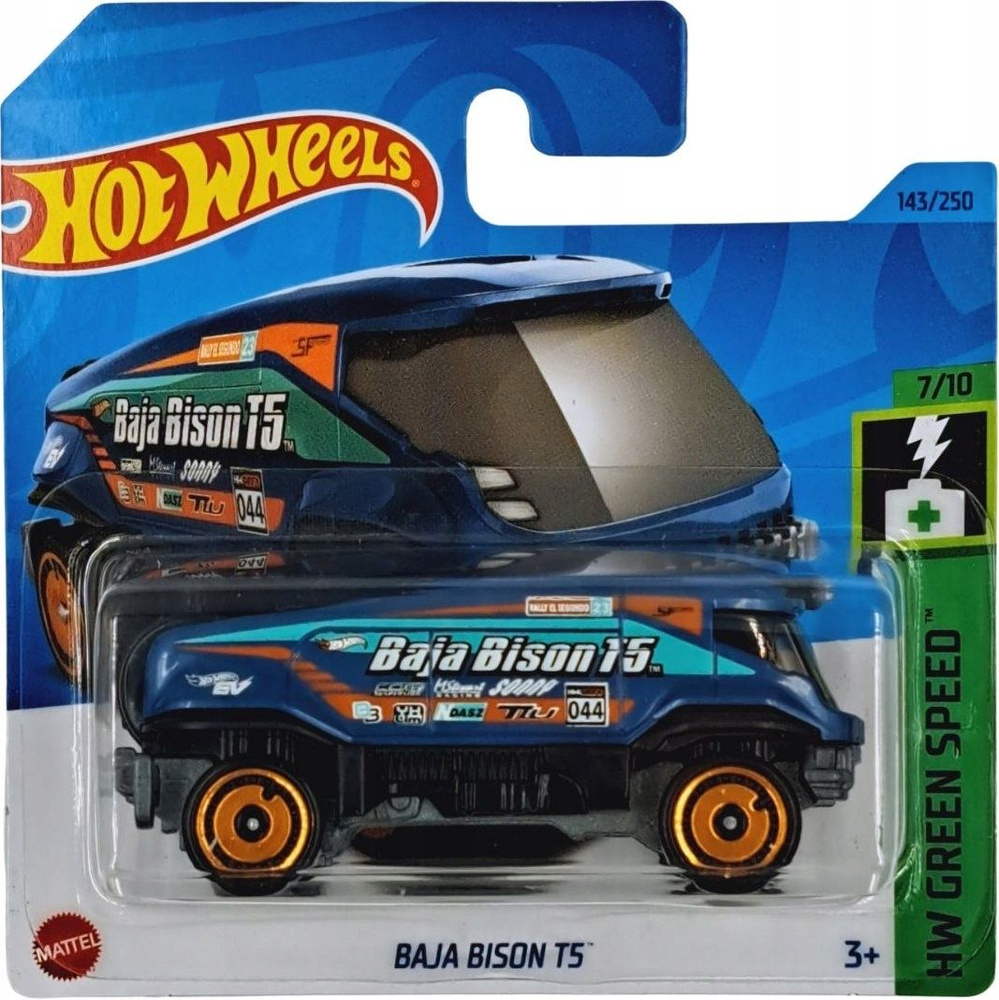 Игрушечная машинка Hot Wheels Baja Bison T5 Navy blue (базовая коллекция  2023 г, 143/250)