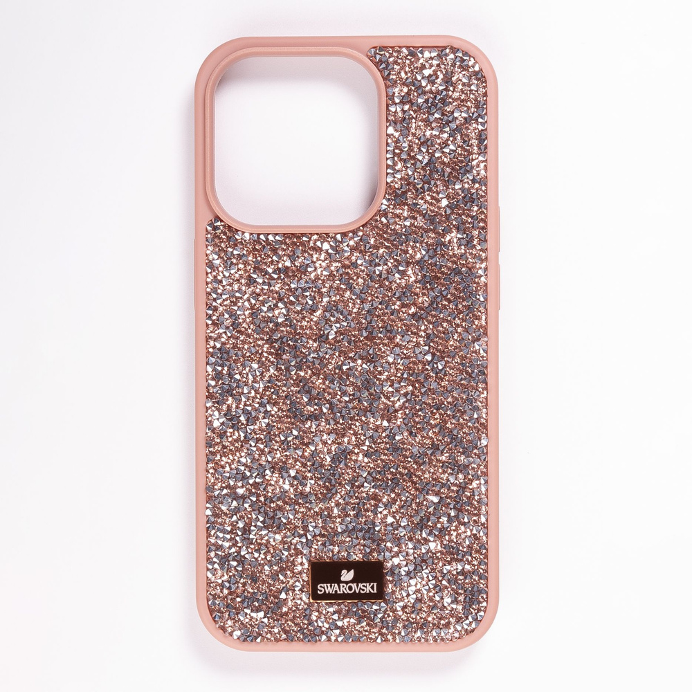 Чехол iPhone 15 Pro Swarovski / Чехол сваровски для айфона 15 Про / Золотой  - купить с доставкой по выгодным ценам в интернет-магазине OZON (1217818175)