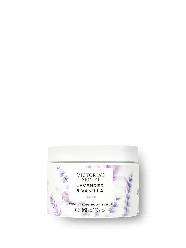 Victoria's Secret Отшелушивающий скраб для тела Lavender & Vanilla, Лаванда и Ваниль  #1