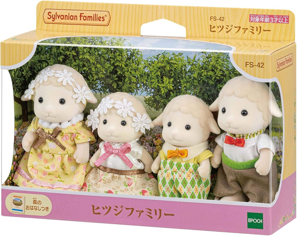 Sylvanian Families, Семья Овечкиных купить на OZON по низкой цене в ...