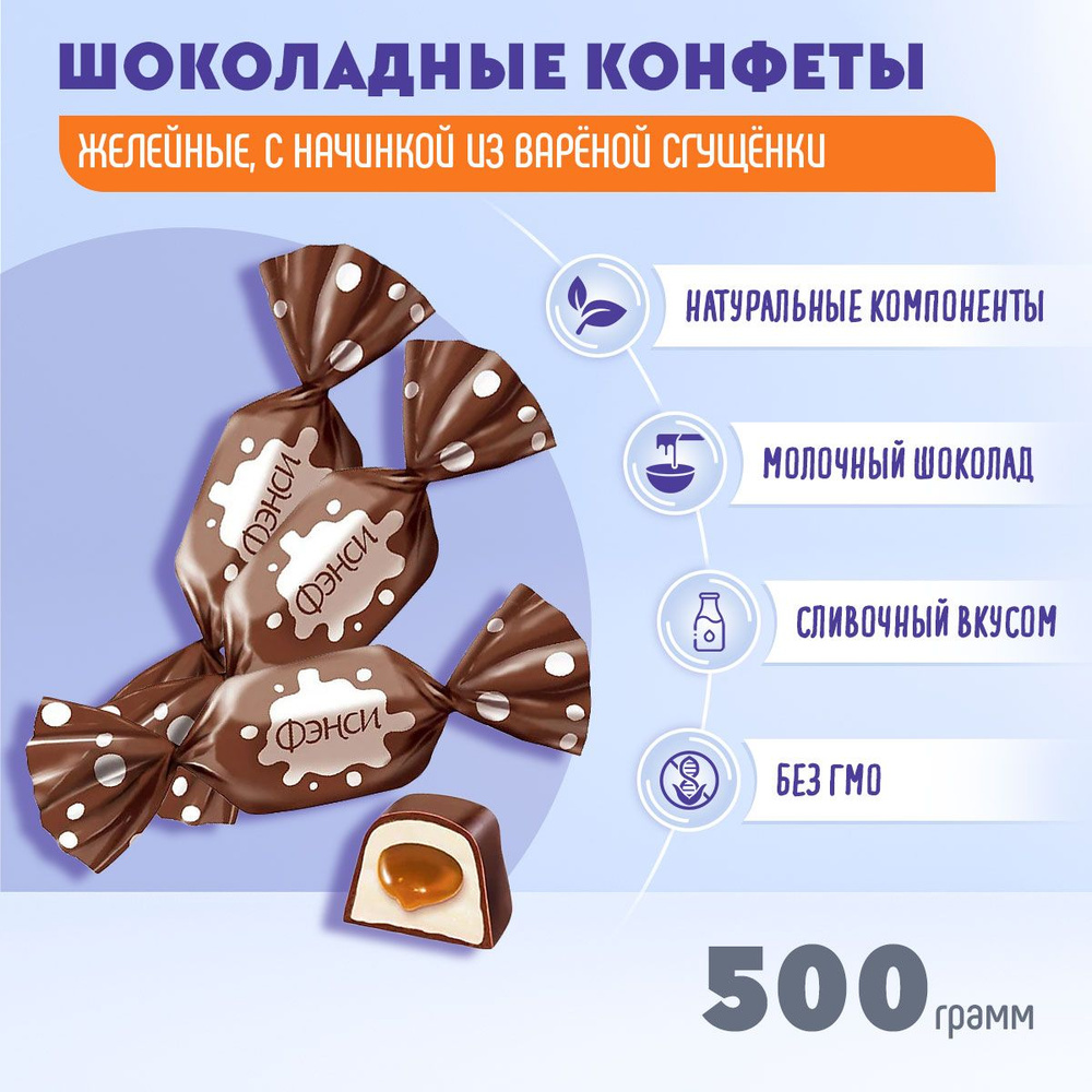 Конфеты Фэнси 500 грамм КДВ #1