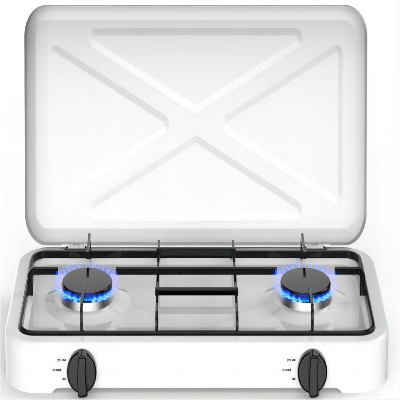 Газовая настольная плита starlux Starlux газовая плита, белый, черный ...