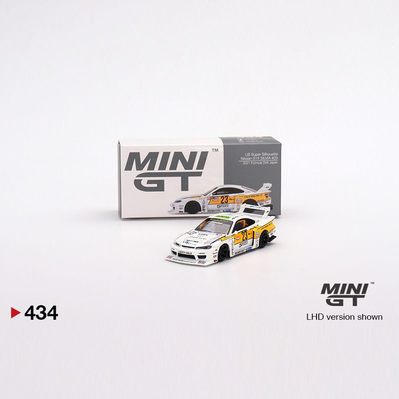 Машинка Mini GT 1:64 #434 LB-Super Silhouette Nissan S15 SILVIA