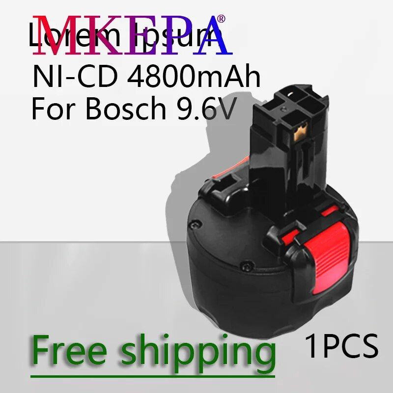 9.6V 4800 / 6800 / 9800 мАч Поддерживаемые никель - кадмиевые ...