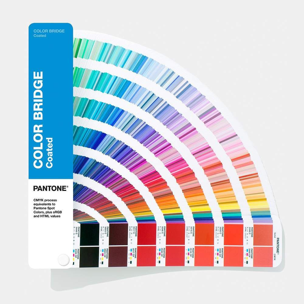 Каталог цветов PANTONE COLOR BRIDGE GUIDE COATED / Колеровочный веер ...