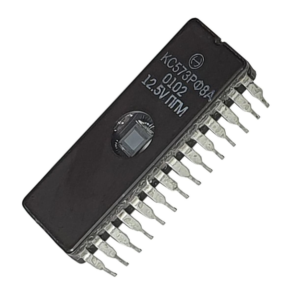 Микросхема КС573РФ8А / Аналоги: 573РФ8А, К573РФ8А, КМ573РФ8А, М573РФ8А ...