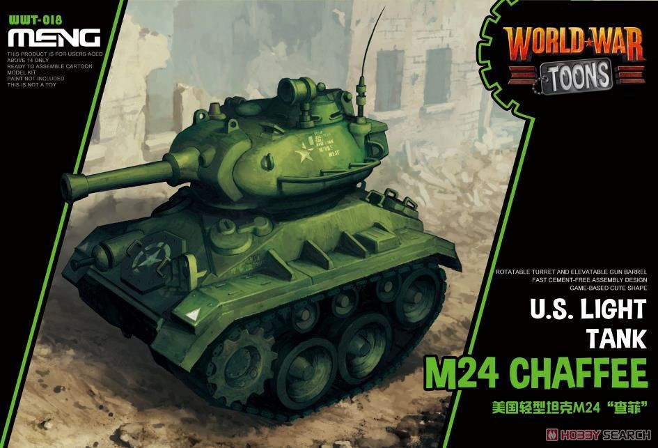 WWT-018 Легкий танк США M24 Chaffee (МУЛЬТЯШНАЯ МОДЕЛЬ) #1